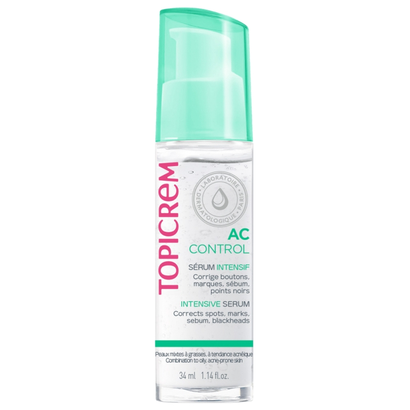 Intenzivní noční sérum pro smíšenou až mastnou pleť AC Control (Intensive Serum) Topicrem - 34 ml Intenzivní noční sérum pro smíšenou až mastnou pleť AC Control (Intensive Serum) Topicrem - 34 ml