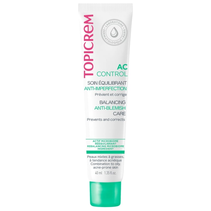 Denní krém pro smíšenou až mastnou pleť AC Control (Balancing Anti-Blemish Care) Topicrem - 40 ml Denní krém pro smíšenou až mastnou pleť AC Control (Balancing Anti-Blemish Care) Topicrem - 40 ml