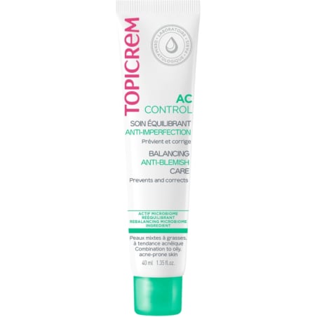 Denní krém pro smíšenou až mastnou pleť AC Control (Balancing Anti-Blemish Care) Topicrem - 40 ml