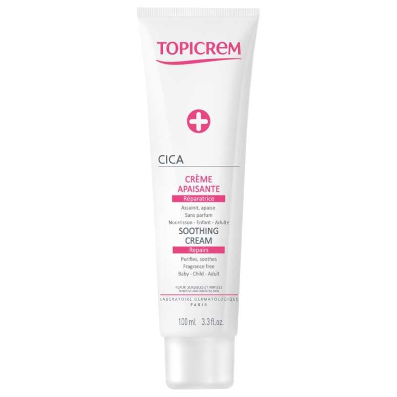 Zklidňující a regenerační krém CICA (Soothing Cream) Topicrem - 100 ml