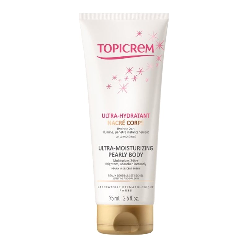 Perleťový ultra hydratační tělový krém Ultra Hydratant (Ultra Moisturizing Pearly Body) Topicrem - 75 ml Perleťový ultra hydratační tělový krém Ultra Hydratant (Ultra Moisturizing Pearly Body) Topicrem - 75 ml