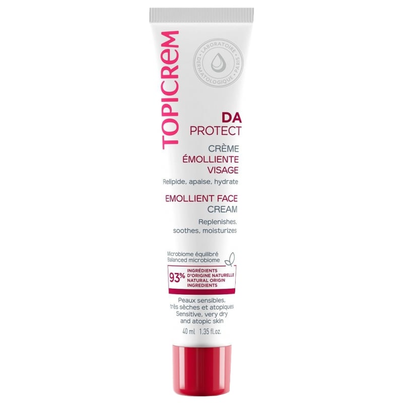 Emolienční pleťový krém DA Protect (Emollient Face Cream) Topicrem - 40 ml Emolienční pleťový krém DA Protect (Emollient Face Cream) Topicrem - 40 ml
