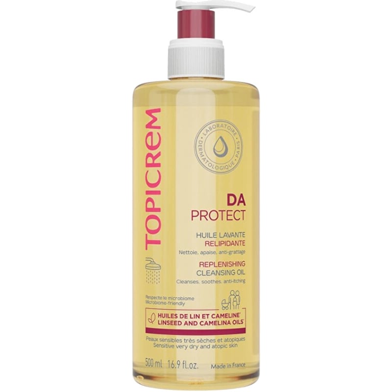 Obnovující sprchový olej DA Protect (Replenishing Cleansing Oil) Topicrem - 500 ml Obnovující sprchový olej DA Protect (Replenishing Cleansing Oil) Topicrem - 500 ml