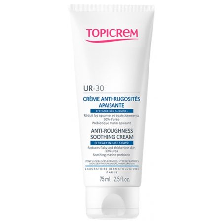 Zklidňující krém proti zrohovatělé pokožce UR30 (Anti-Roughness Soothing Cream) Topicrem - 75 ml