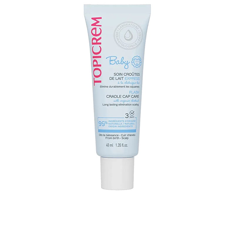 Gel proti šupinkám ve vlasech Baby (Flash Cradle Cap) Topicrem - 40 ml Gel proti šupinkám ve vlasech Baby (Flash Cradle Cap) Topicrem - 40 ml