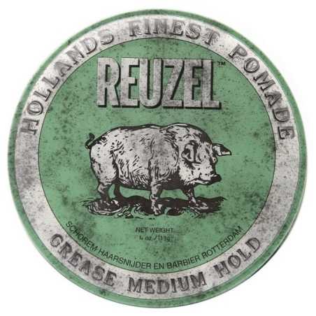 Pomáda na vlasy se střední fixací (Green Pomade Grease) Reuzel - 95 g