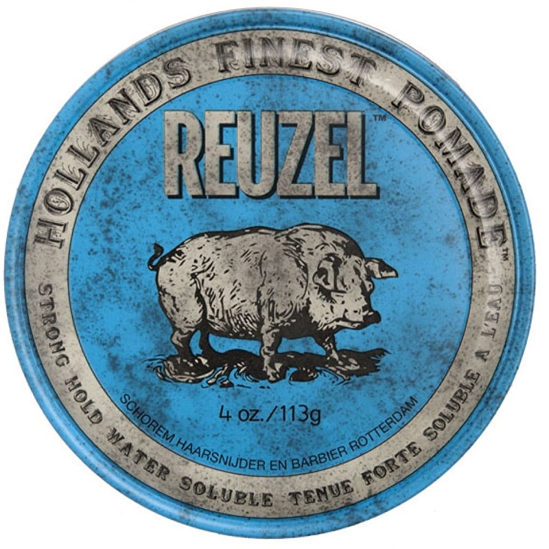 Pomáda na vlasy se silnou fixací (Blue Strong Hold Water Soluble) Reuzel - 95 g Pomáda na vlasy se silnou fixací (Blue Strong Hold Water Soluble) Reuzel - 95 g