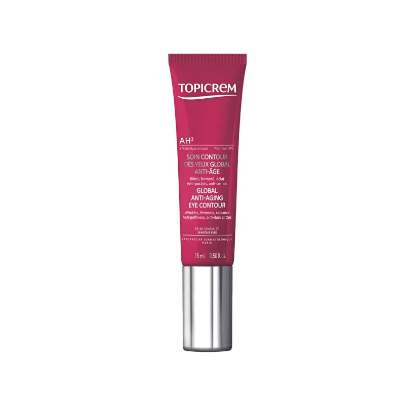 Oční krém proti vráskám AH3 (Global Anti-Aging Eye Contour) Topicrem - 15 ml Oční krém proti vráskám AH3 (Global Anti-Aging Eye Contour) Topicrem - 15 ml