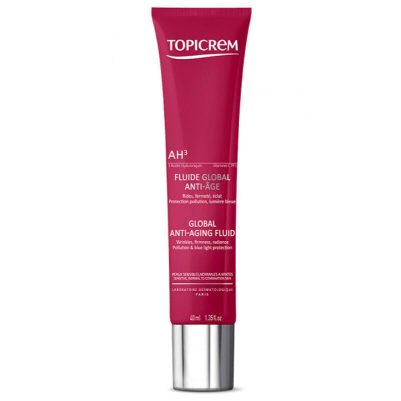 Pleťový fluid proti vráskám AH3 (Global Anti-Aging Fluid) Topicrem - 40 ml Pleťový fluid proti vráskám AH3 (Global Anti-Aging Fluid) Topicrem - 40 ml