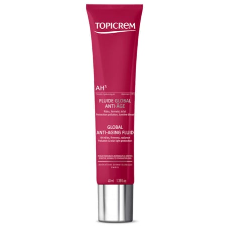 Pleťový fluid proti vráskám AH3 (Global Anti-Aging Fluid) Topicrem - 40 ml