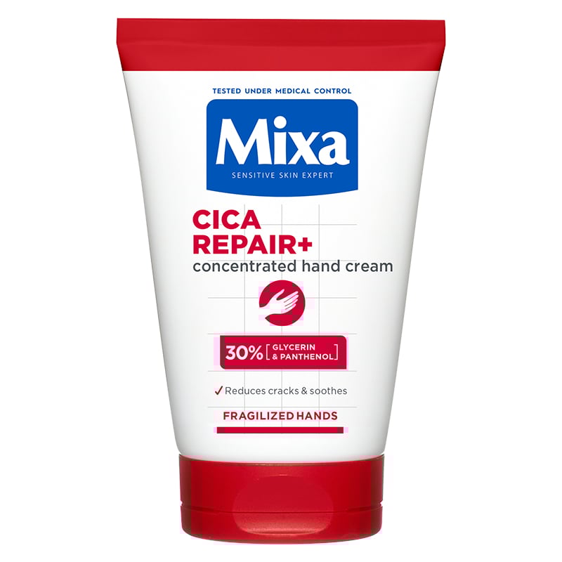 Krém na suché a popraskané ruce Cica Repair+ (Concentrated Hand Cream) Mixa - 50 ml Krém na suché a popraskané ruce Cica Repair+ (Concentrated Hand Cream) Mixa - 50 ml