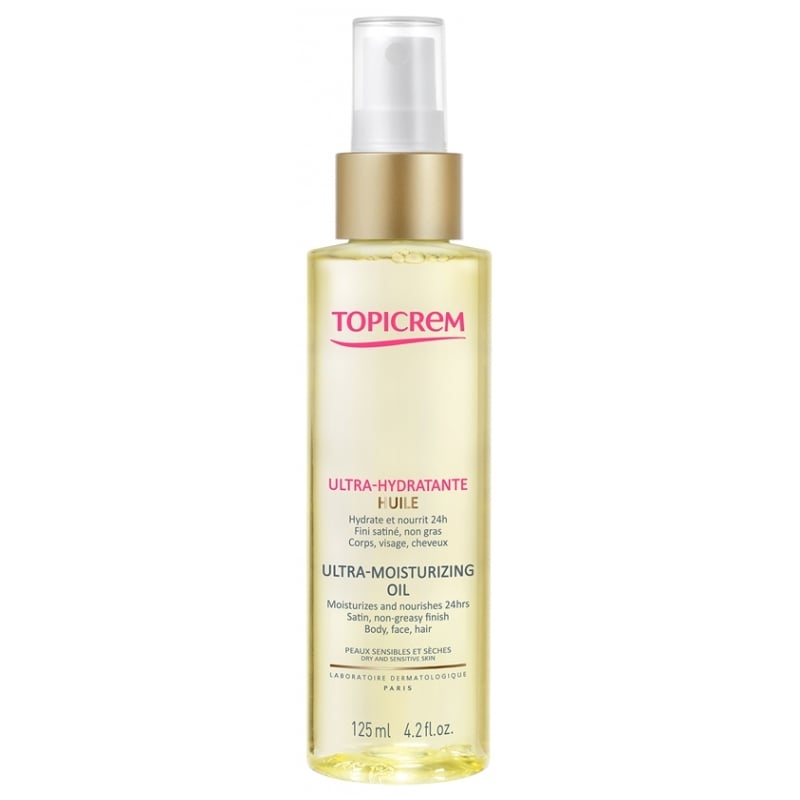 Hydratační olej na tělo a vlasy (Ultra-Moisturizing Oil) Topicrem - 125 ml Hydratační olej na tělo a vlasy (Ultra-Moisturizing Oil) Topicrem - 125 ml