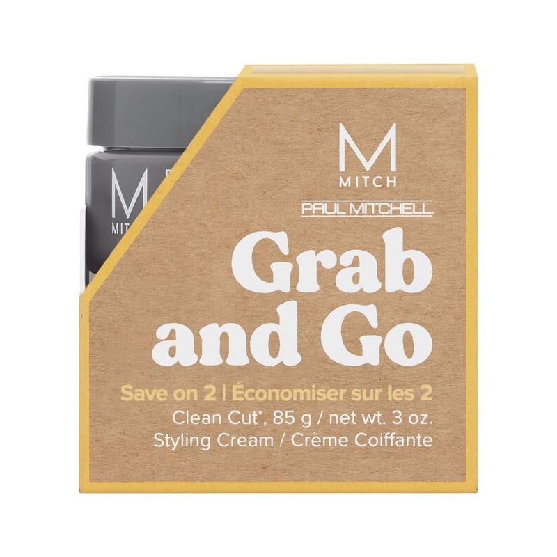 Sada polomatných stylingových krémů na vlasy Clean Cut Duo Grab & Go Paul Mitchell - 2 x 85 g Sada polomatných stylingových krémů na vlasy Clean Cut Duo Grab & Go Paul Mitchell - 2 x 85 g