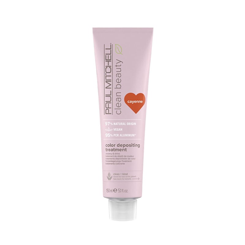 Tónovací maska na vlasy Clean Beauty Cayenne (Color Depositing Treatment) Paul Mitchell - 150 ml