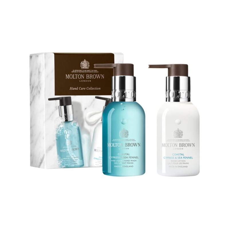 Dárková sada Coastal Cypress & Sea Fennel Hand Care Collection Molton Brown Dárková sada Coastal Cypress & Sea Fennel Hand Care Collection Molton Brown