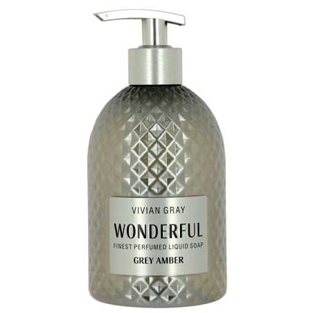 Tekuté mýdlo na ruce Wonderful Grey Amber (Liquid Soap) Vivian Gray - 500 ml