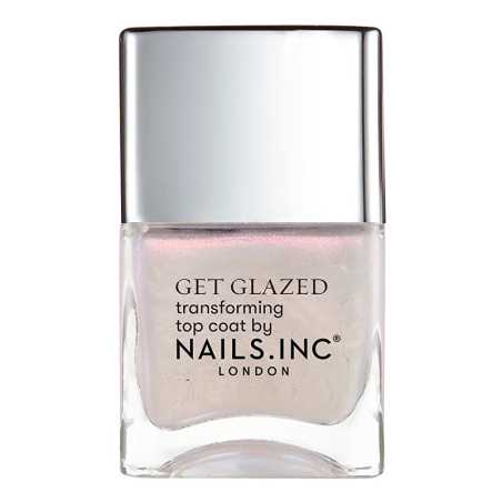Rychleschnoucí vrchní lak na nehty Better On Top Get Glazed (Transforming Top Coat) Nails.Inc - 14 ml