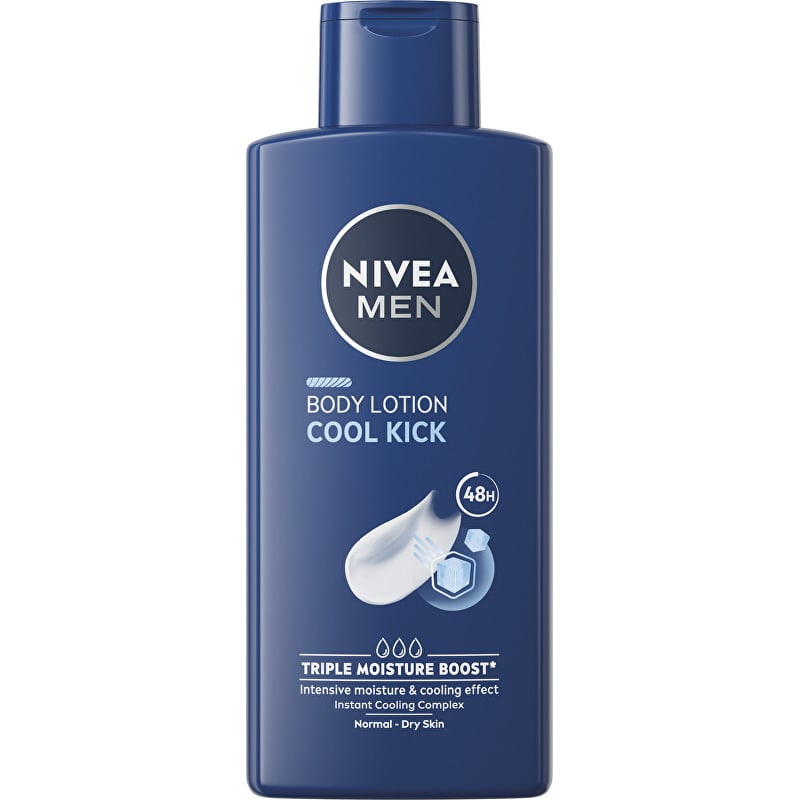 Tělové mléko pro muže Cool Kick (Body Lotion) Nivea - 400 ml Tělové mléko pro muže Cool Kick (Body Lotion) Nivea - 400 ml