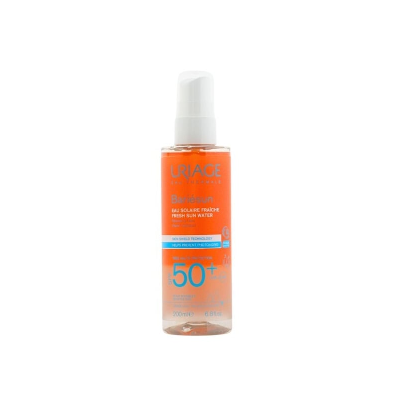 Ochranný opalovací sprej SPF 50+ Bariesun (Fresh Sun Water) Uriage - 200 ml