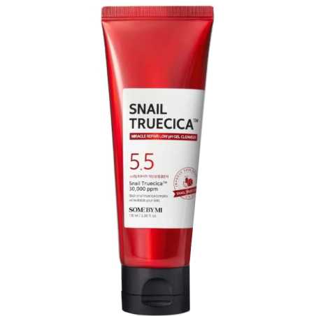 Čisticí pleťový gel Snail Truecica (Miracle Repair Low pH Gel Cleanser) Some By Mi - 100 ml