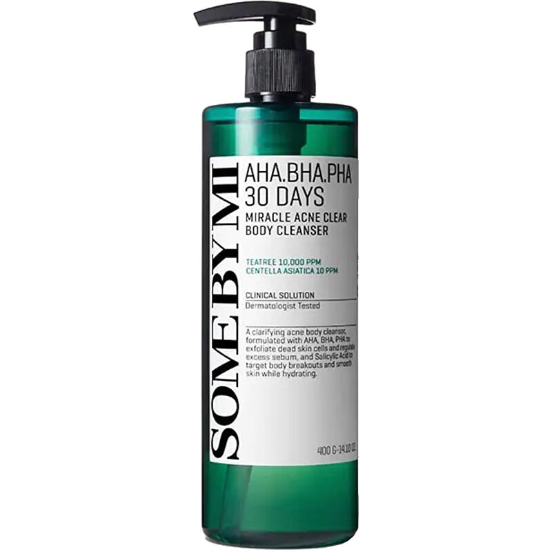 Čisticí tělový gel AHA BHA PHA 30 Days (Miracle Acne Clear Body Cleanser) Some By Mi - 400 g Čisticí tělový gel AHA BHA PHA 30 Days (Miracle Acne Clear Body Cleanser) Some By Mi - 400 g