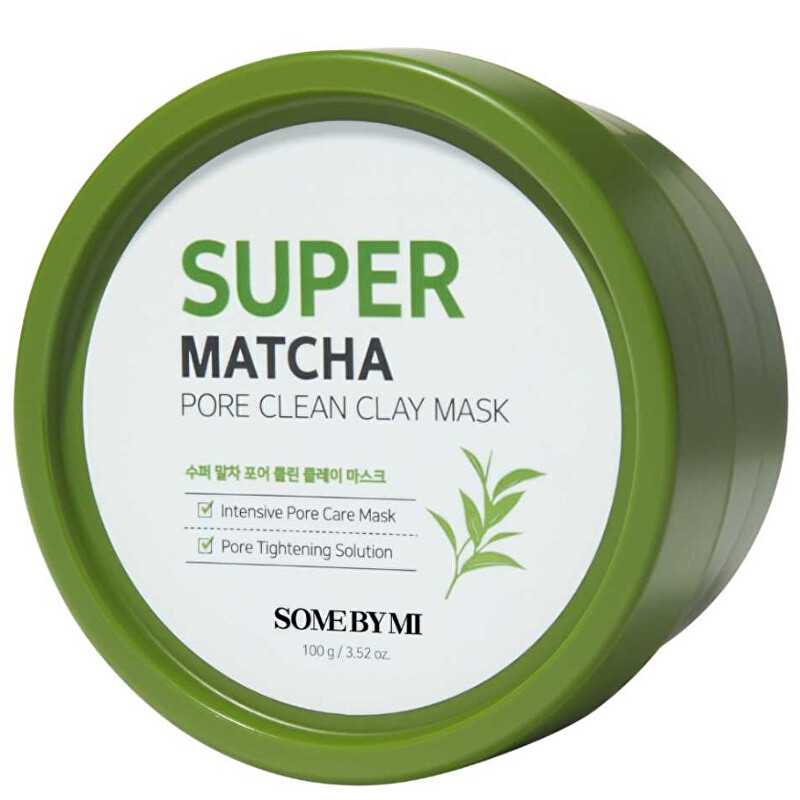 Jílová pleťová maska Super Matcha Pore Clean (Clay Mask) Some By Mi - 100 g