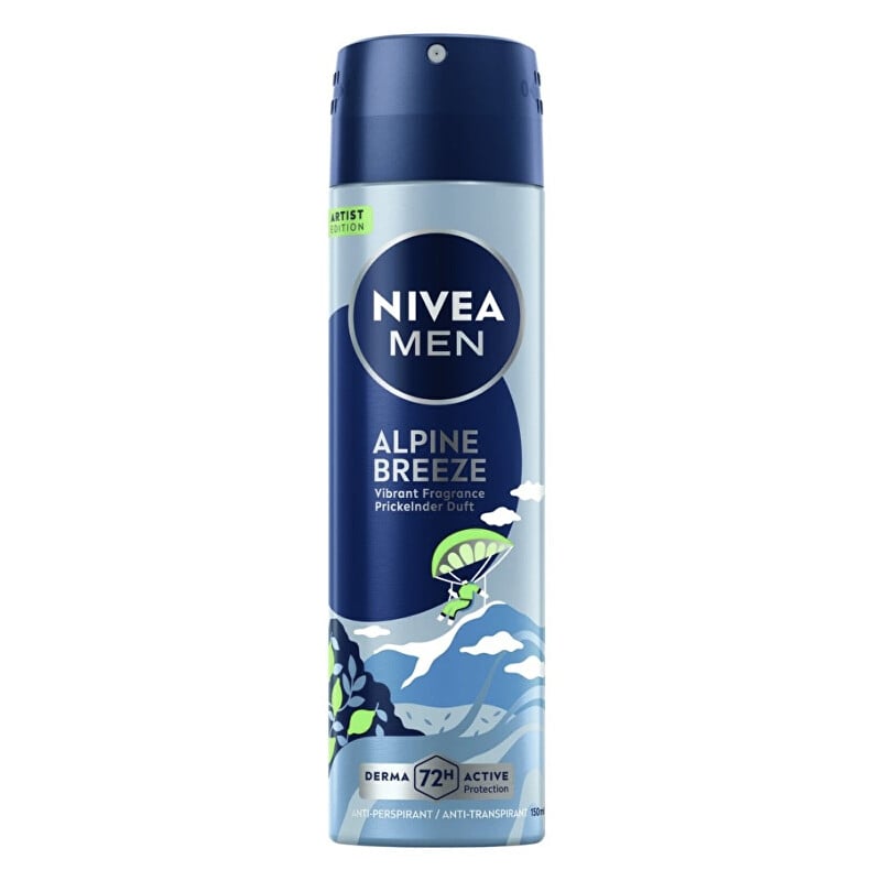 Antiperspirant ve spreji Alpine Breeze (Anti-Perspirant) Nivea - 150 ml Antiperspirant ve spreji Alpine Breeze (Anti-Perspirant) Nivea - 150 ml