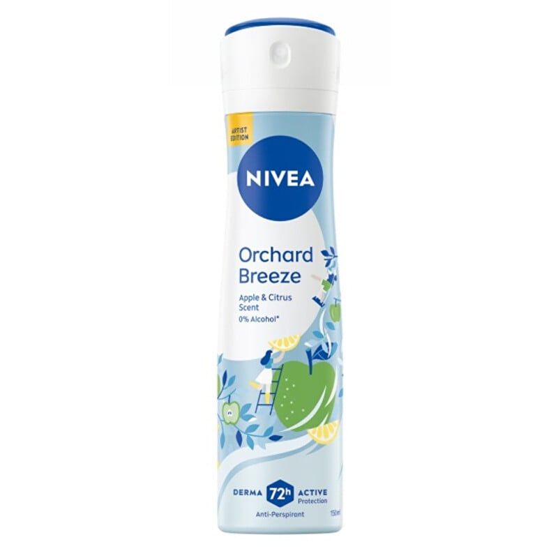 Antiperspirant ve spreji Orchard Breeze (Anti-Perspirant) Nivea - 150 ml Antiperspirant ve spreji Orchard Breeze (Anti-Perspirant) Nivea - 150 ml