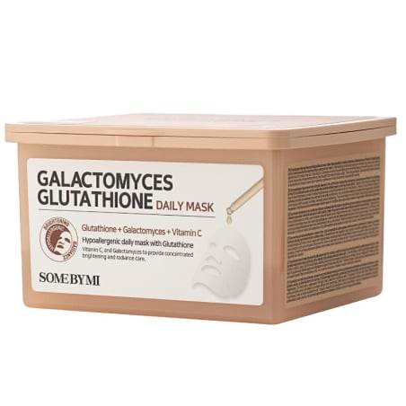 Rozjasňující pleťová maska Galactomyces Glutahione (Daily Mask) Some By Mi - 30 ks