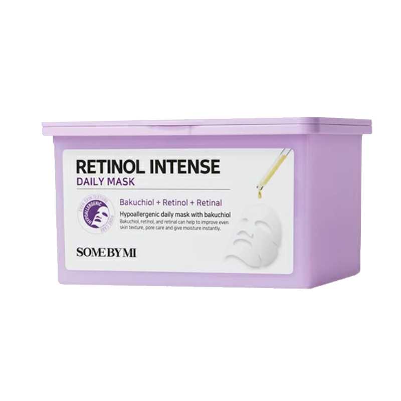 Noční pleťová maska s anti-aging účinkem Retinol Intense (Daily Mask) Some By Mi - 30 ks