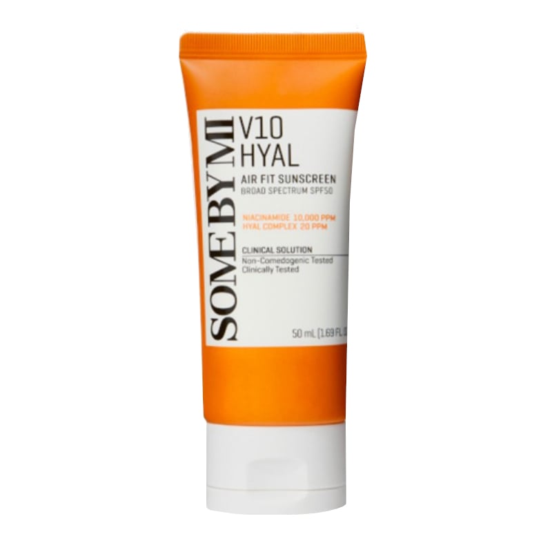 Vysoce ochranný hydratační opalovací krém SPF 50 V10 Hyal (Air Fit Sunscreen) Some By Mi - 50 ml Vysoce ochranný hydratační opalovací krém SPF 50 V10 Hyal (Air Fit Sunscreen) Some By Mi - 50 ml