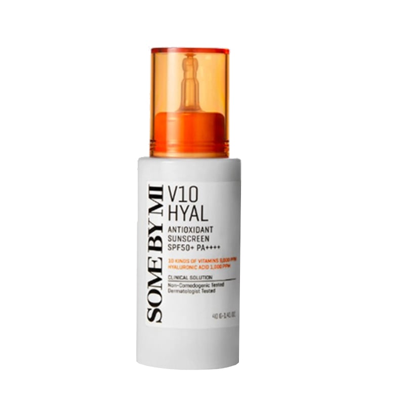 Hydratační opalovací pleťový krém SPF 50+ V10 Hyal (Antioxidant Sunscreen) Some By Mi - 40 ml Hydratační opalovací pleťový krém SPF 50+ V10 Hyal (Antioxidant Sunscreen) Some By Mi - 40 ml