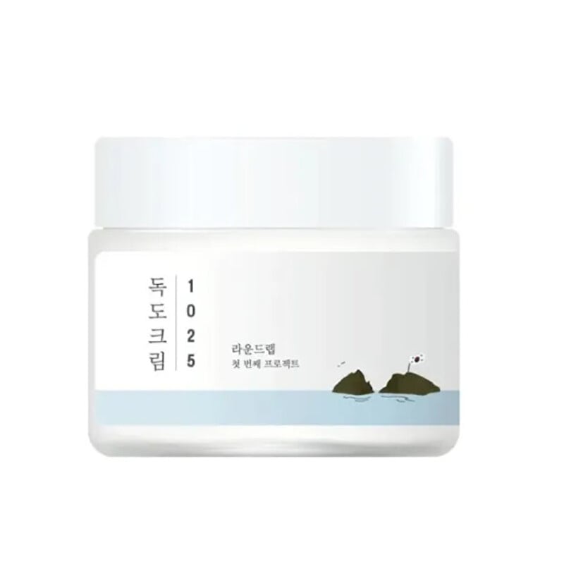Vyživující pleťový krém pro všechny typy pleti 1025 Dokdo (Cream) ROUND LAB - 80 ml