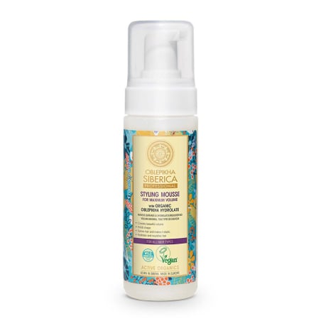 Rakytníková pěna pro maximální objem Oblepikha Siberica (Styling Mousse) Natura Siberica - 170 ml
