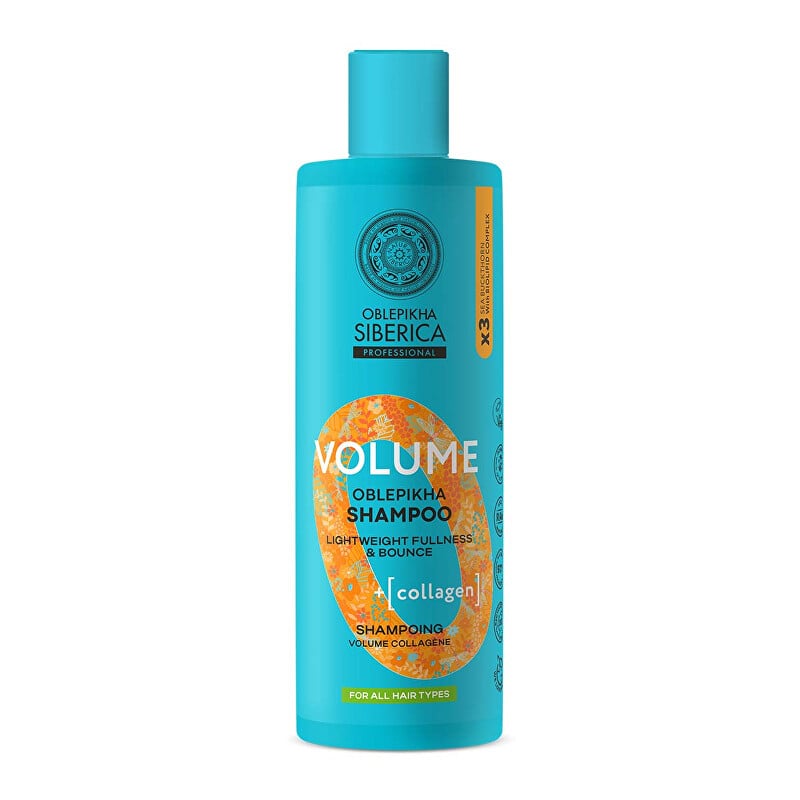 Kolagenový šampon pro objem vlasů Oblepikha (Volume Shampoo) Natura Siberica - 400 ml Kolagenový šampon pro objem vlasů Oblepikha (Volume Shampoo) Natura Siberica - 400 ml