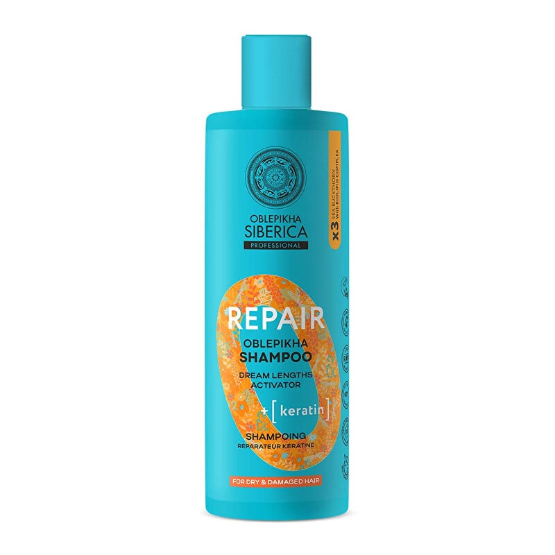 Regenerační šampon s keratinem Oblepikha (Repair Shampoo) Natura Siberica - 400 ml Regenerační šampon s keratinem Oblepikha (Repair Shampoo) Natura Siberica - 400 ml