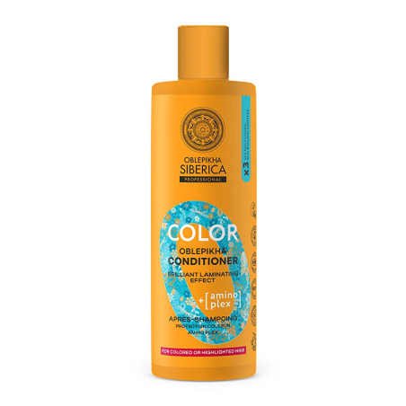 Kondicionér pro ochranu barvy s komplexem aminokyselin Oblepikha (Color Conditioner) Natura Siberica - 400 ml