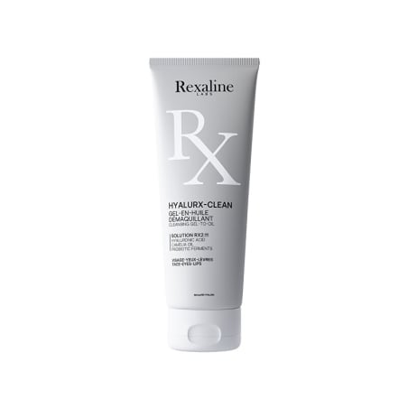 Odličovací a čisticí pleťový gel Hyalurx-Clean (Cleansing Gel to Oil) Rexaline - 125 ml