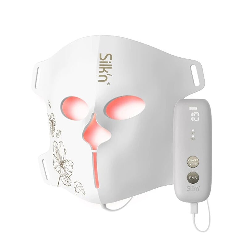 LED a EMS obličejová maska Silk'n
