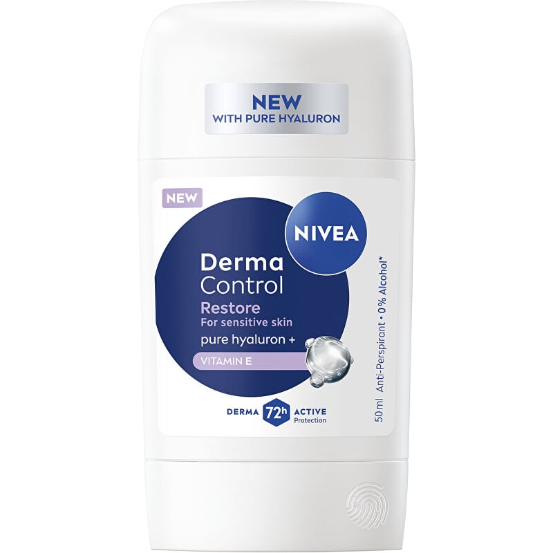 Tuhý antiperspirant Derma Control Restore (Antiperspirant) Nivea - 50 ml