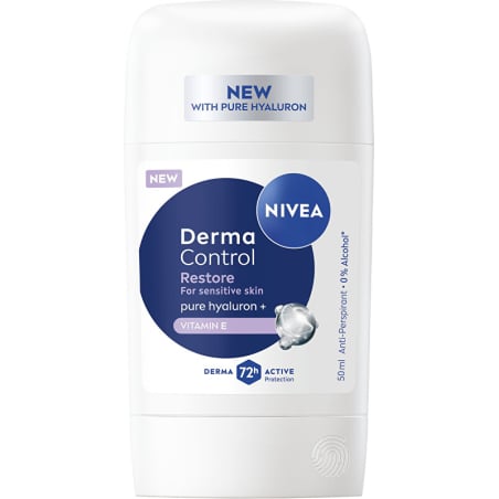 Tuhý antiperspirant Derma Control Restore (Antiperspirant) Nivea - 50 ml