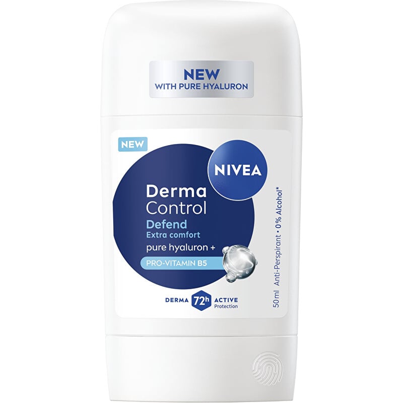 Tuhý antiperspirant Derma Control Defend (Antiperspirant) Nivea - 50 ml Tuhý antiperspirant Derma Control Defend (Antiperspirant) Nivea - 50 ml