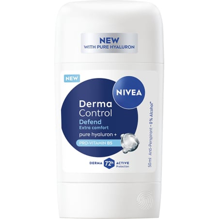 Tuhý antiperspirant Derma Control Defend (Antiperspirant) Nivea - 50 ml