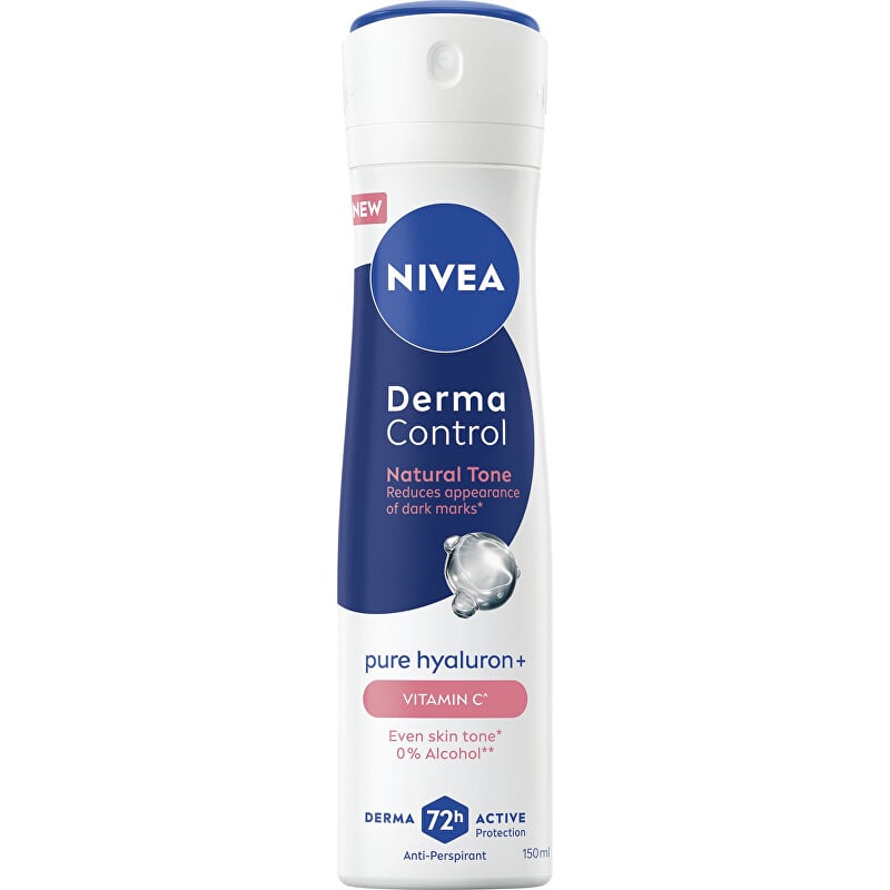 Antiperspirant ve spreji Derma Control Natural Tone (Antiperspirant) Nivea - 150 ml Antiperspirant ve spreji Derma Control Natural Tone (Antiperspirant) Nivea - 150 ml