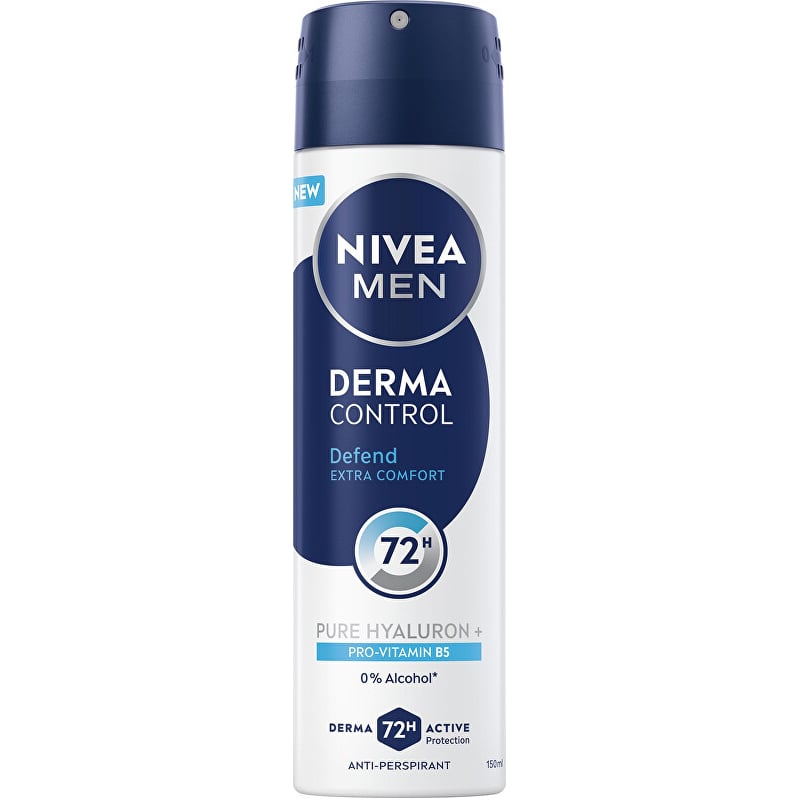Antiperspirant ve spreji Men Derma Control Defend (Antiperspirant) Nivea - 150 ml