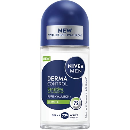 Kuličkový antiperspirant Men Derma Control Sensitive (Antiperspirant) Nivea - 50 ml