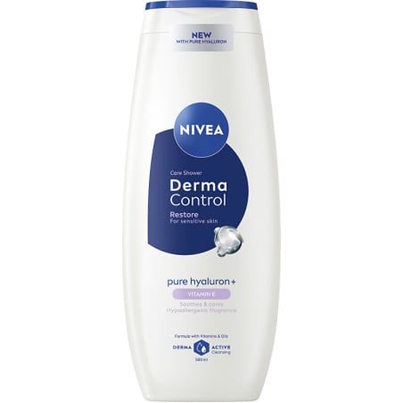 Sprchový gel pro citlivou pokožku Derma Control Restore (Care Shower) Nivea - 500 ml