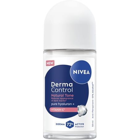 Kuličkový antiperspirant Derma Control Natural Tone (Antiperspirant) Nivea - 50 ml