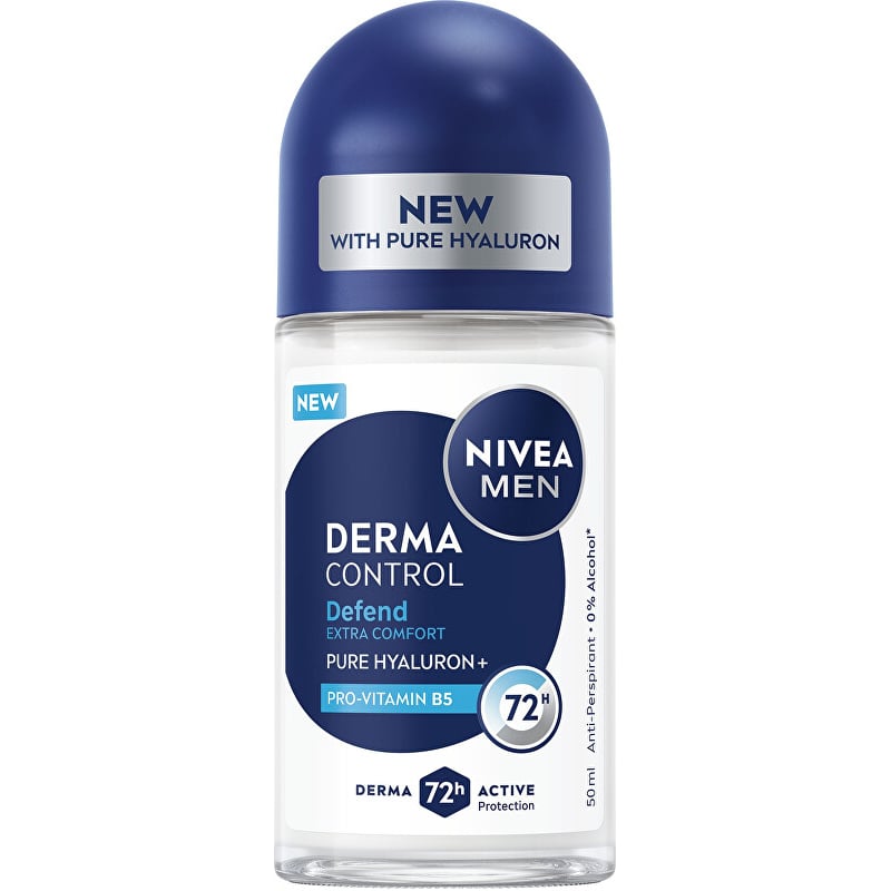 Kuličkový antiperspirant pro muže Men Derma Control Defend (Antiperspirant) Nivea - 50 ml Kuličkový antiperspirant pro muže Men Derma Control Defend (Antiperspirant) Nivea - 50 ml