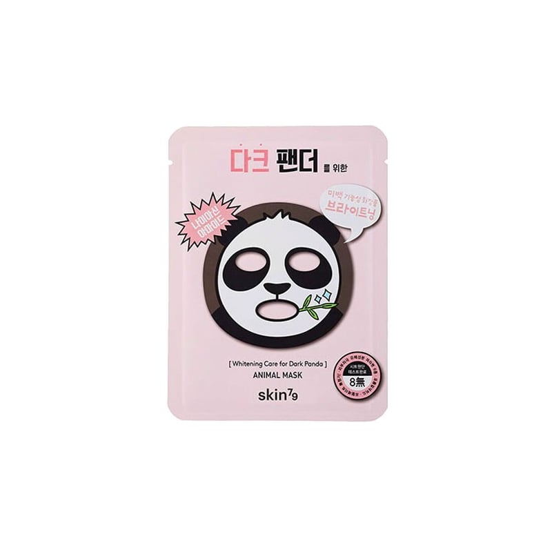 Sada rozjasňujících plátýnkových masek Animal Mask (Whitening Care for Dark Panda) skin79 - 10 x 23 g Sada rozjasňujících plátýnkových masek Animal Mask (Whitening Care for Dark Panda) skin79 - 10 x 23 g